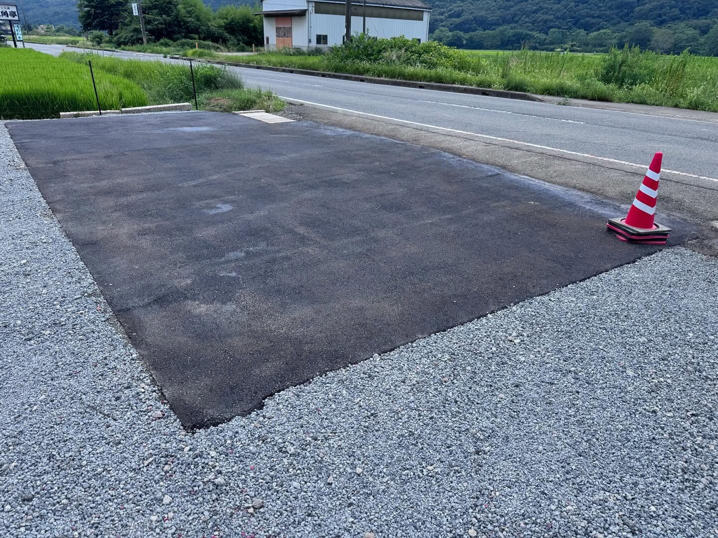 舗装工事しました💪 