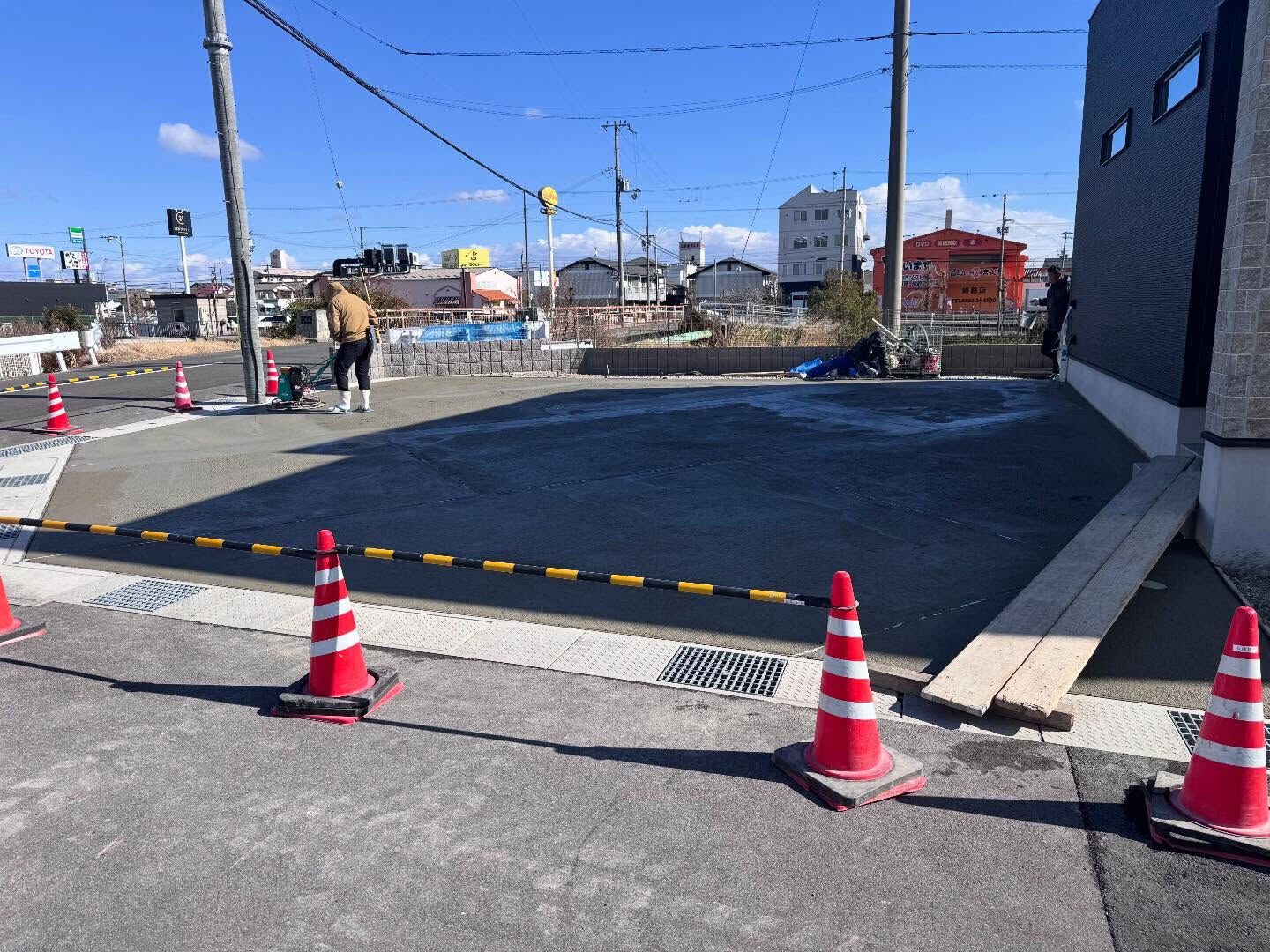 姫路市　M様邸　土間コンクリート