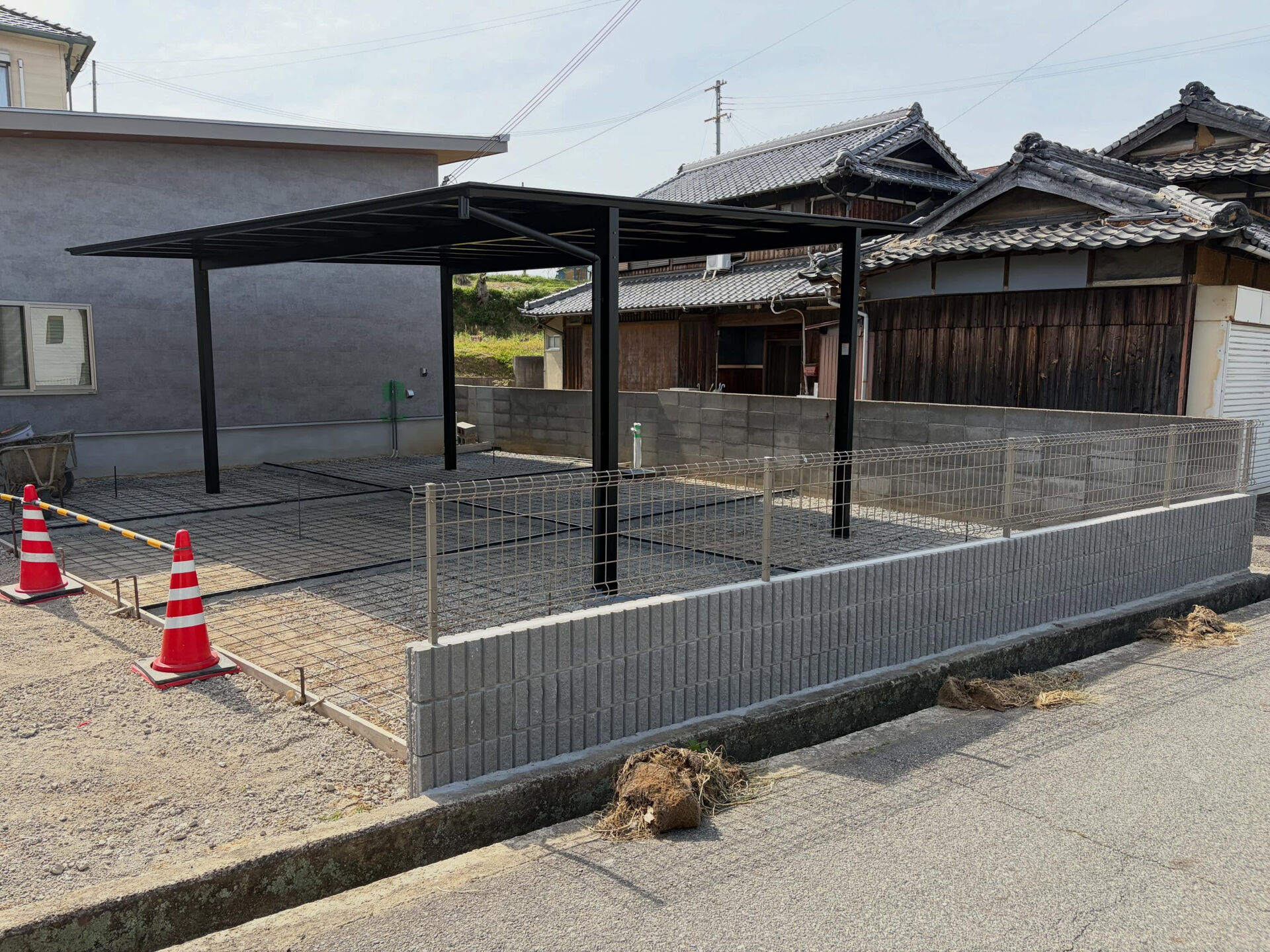 加古川市内のT様邸外構工事