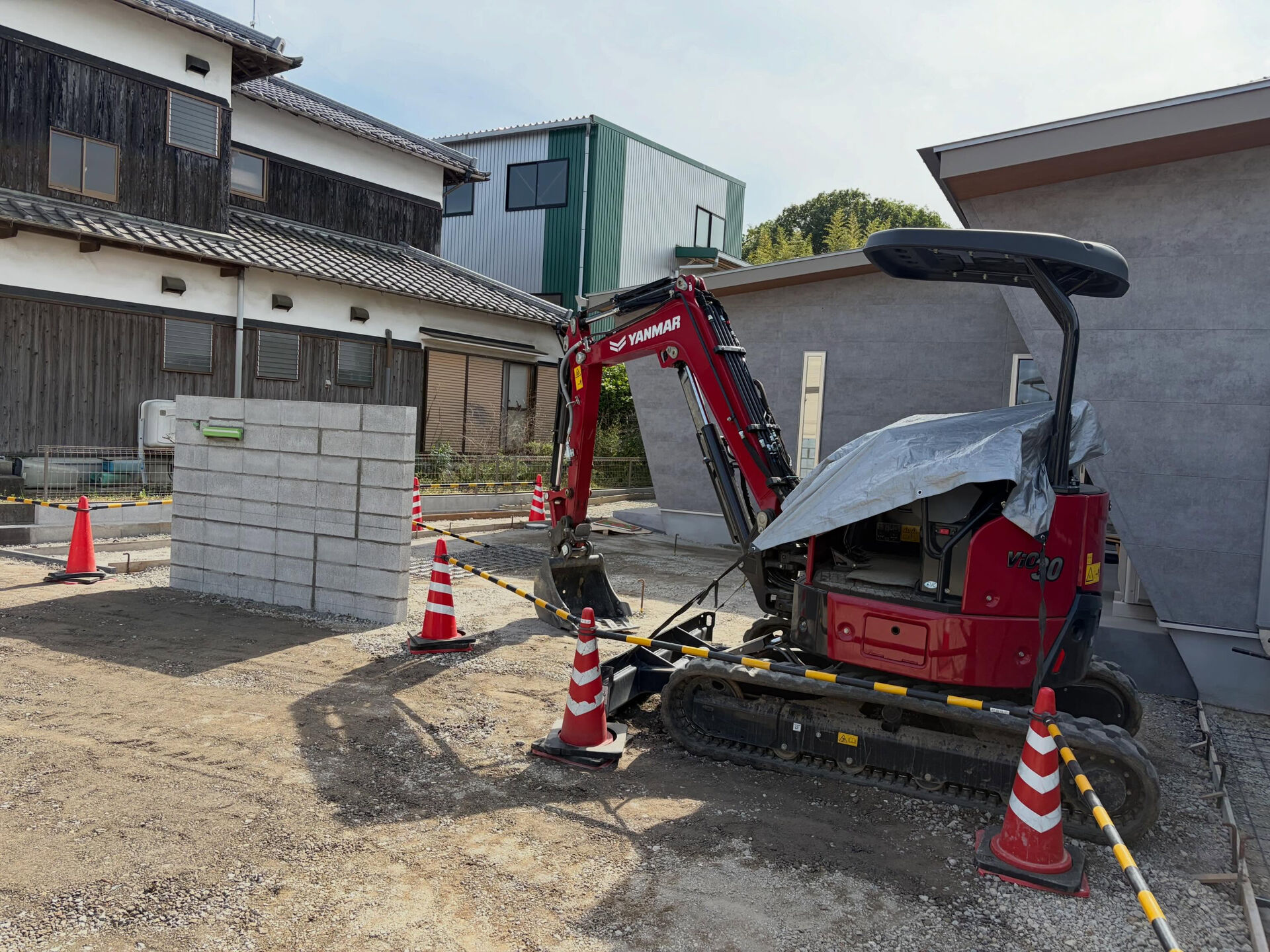加古川市内のT様邸外構工事