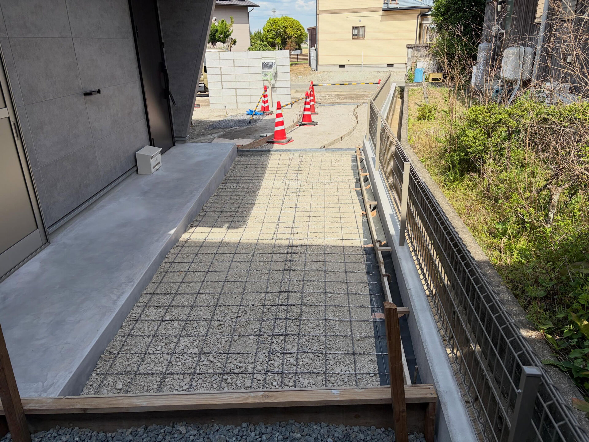 加古川市内のT様邸外構工事