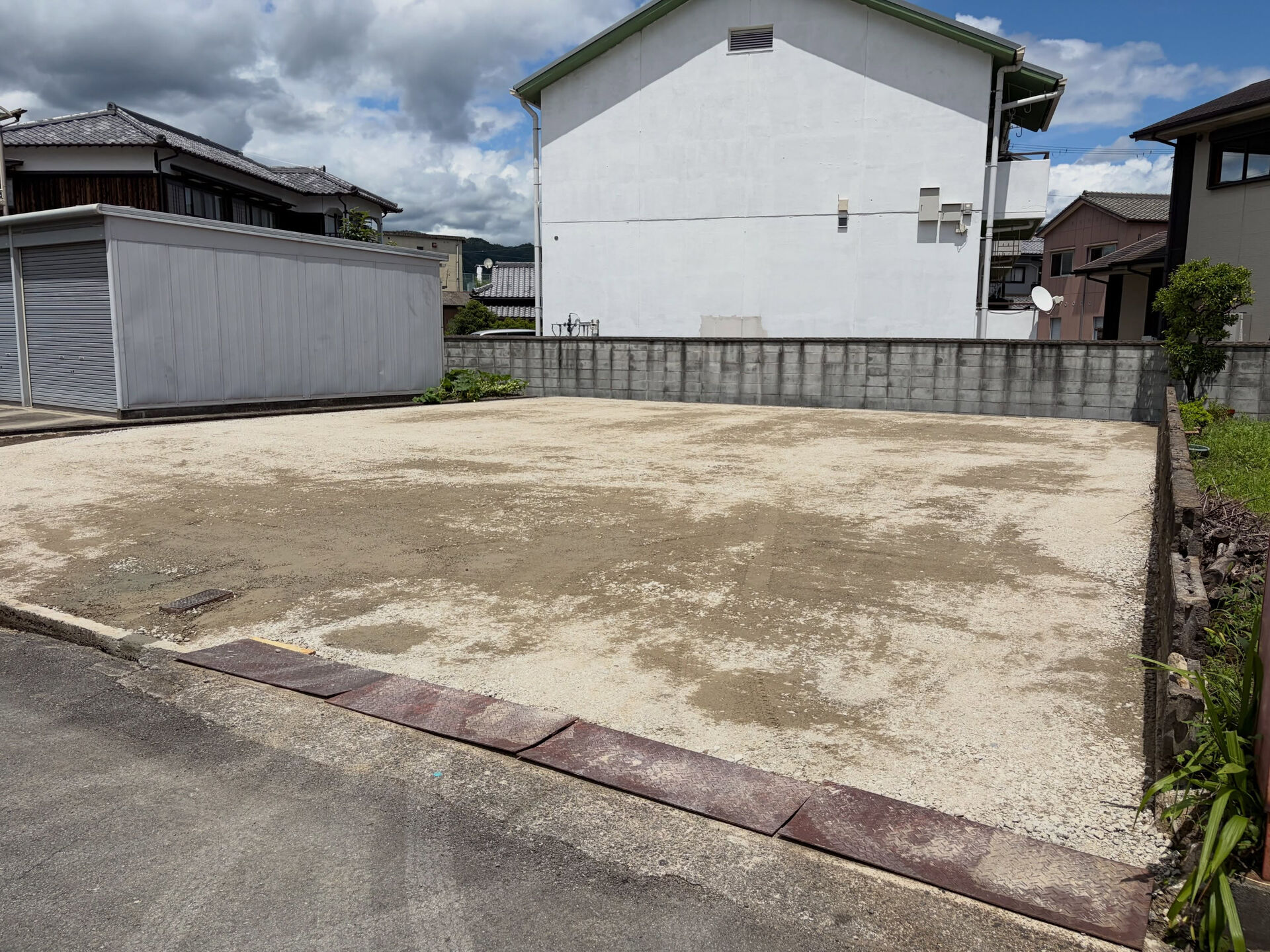上郡町の宅地造成工事