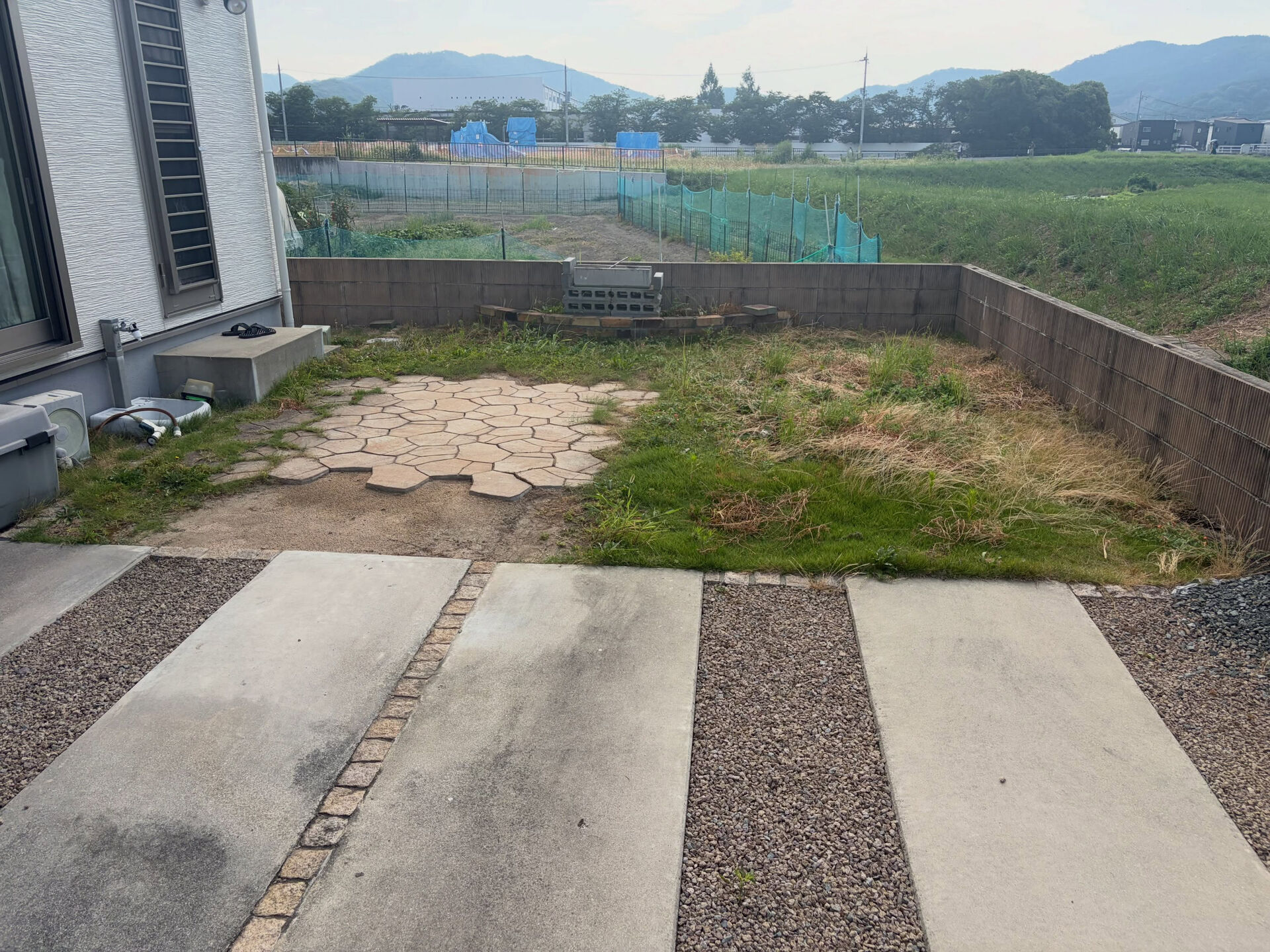 たつの市内の現場になります