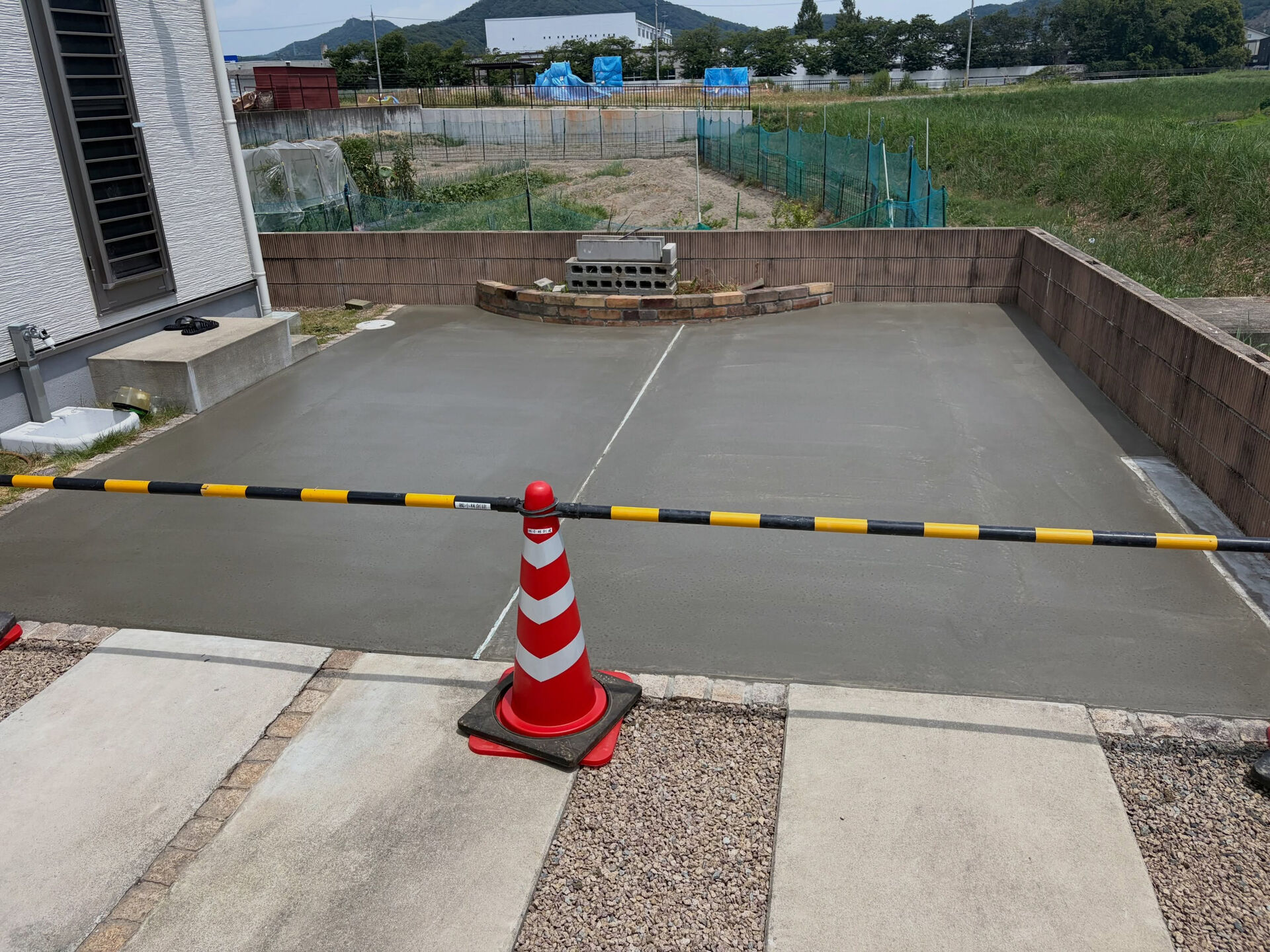 たつの市内の現場になります