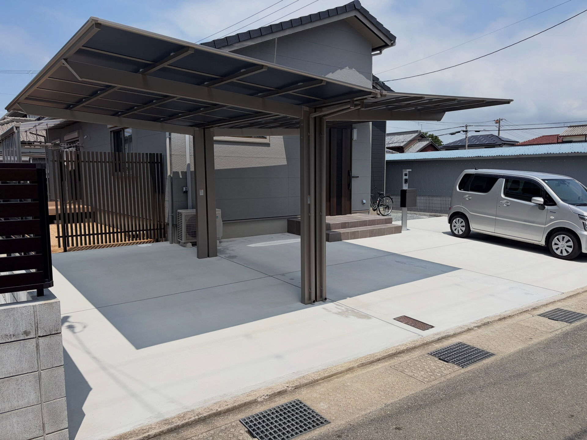 姫路市内のA様邸外構工事