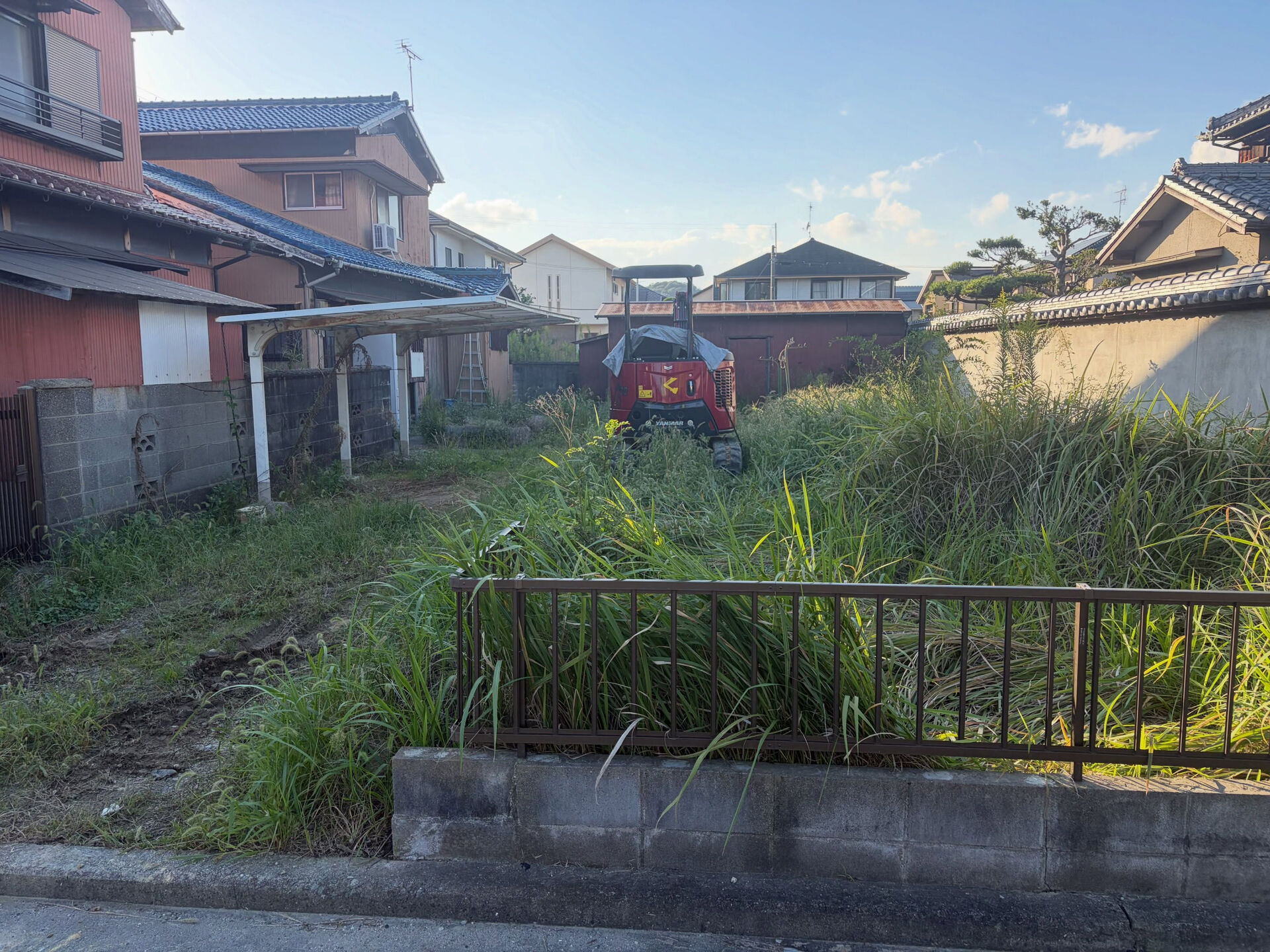 姫路市内の解体工事になります