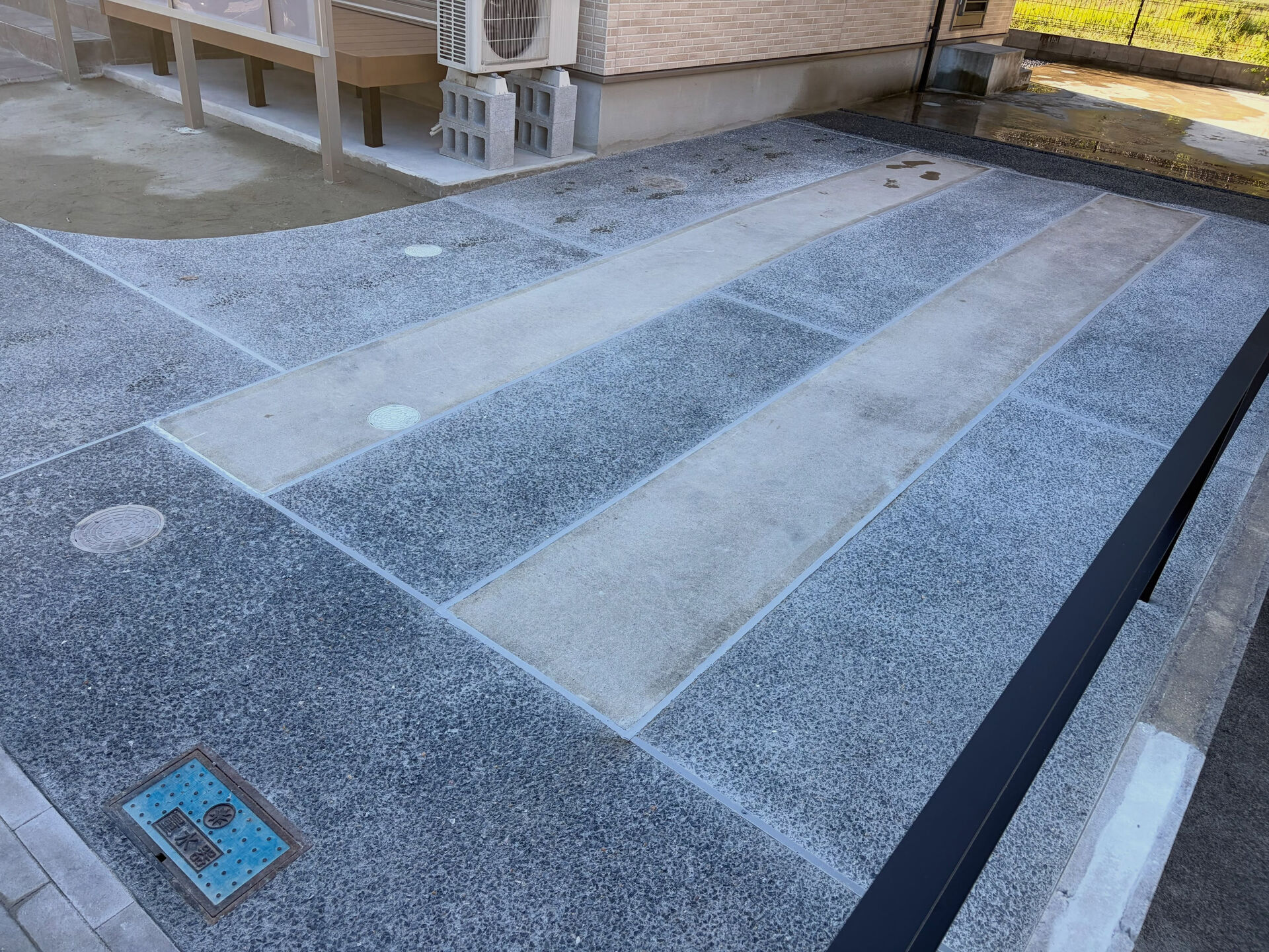 赤穂市内の外構工事になります
